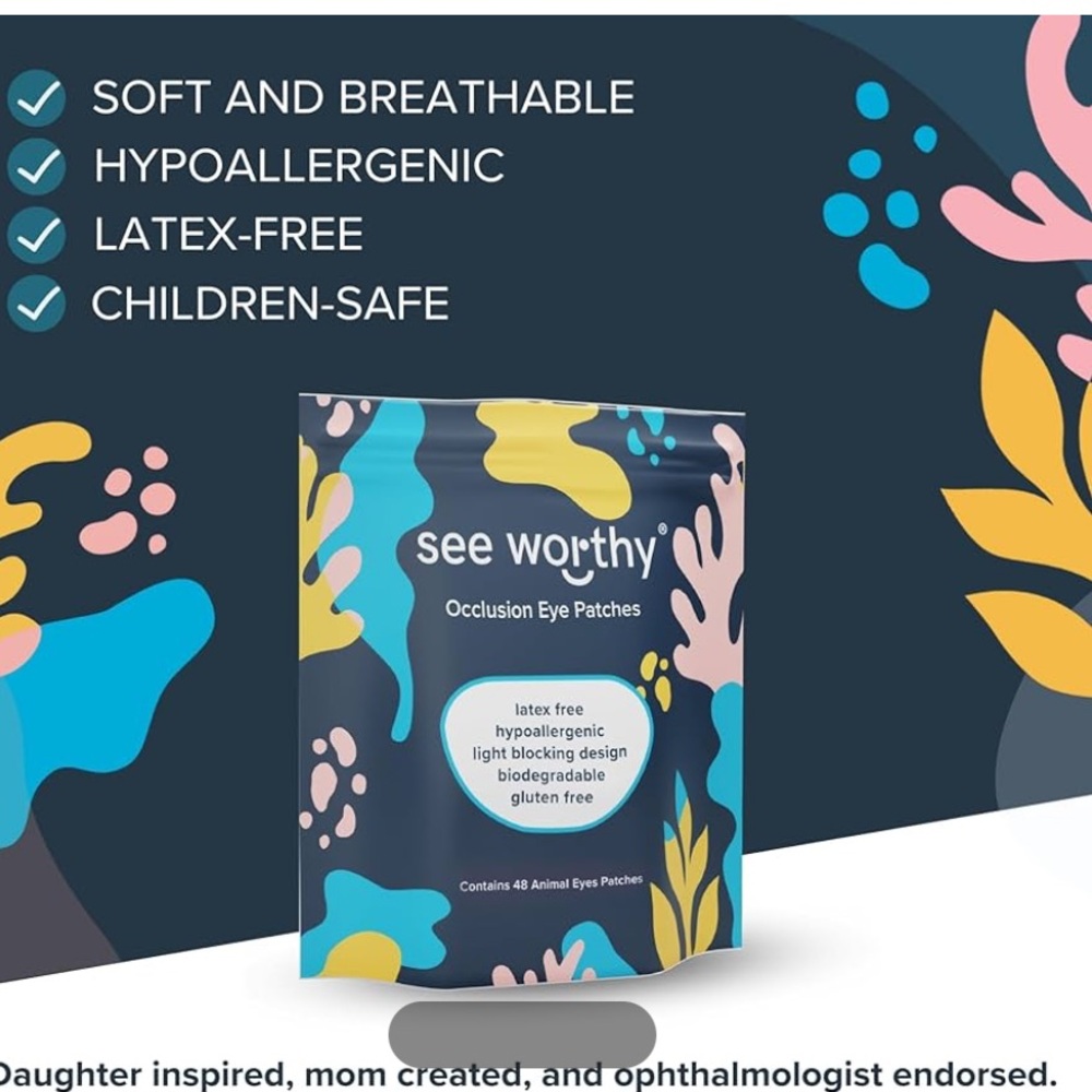 See Worthy Animal Eye Patches - Innovative Design, Smart Adhesive Technology